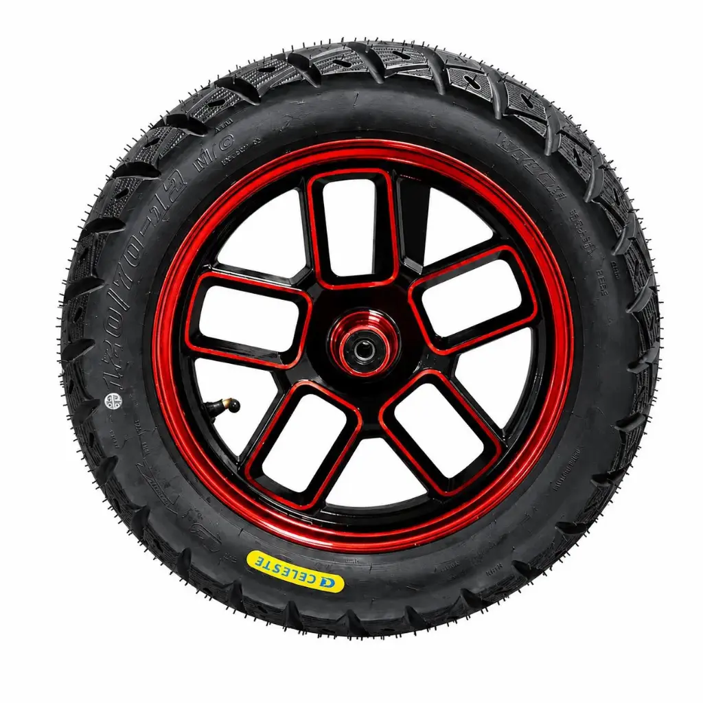 ARO DELANTERO CON GOMA CELESTE IRON X1(H-1)